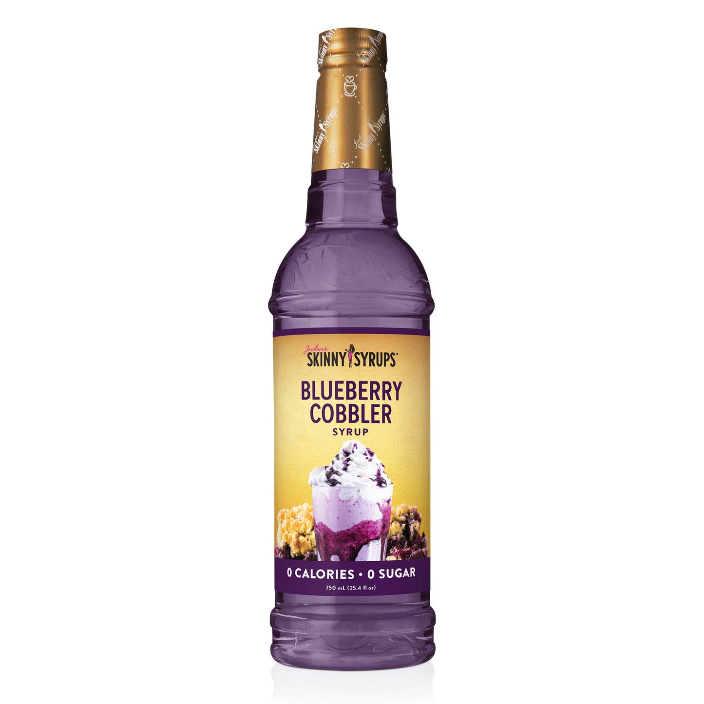 Jordan's Skinny Mixes - Sugar Free Blueberry Cobbler Syrup