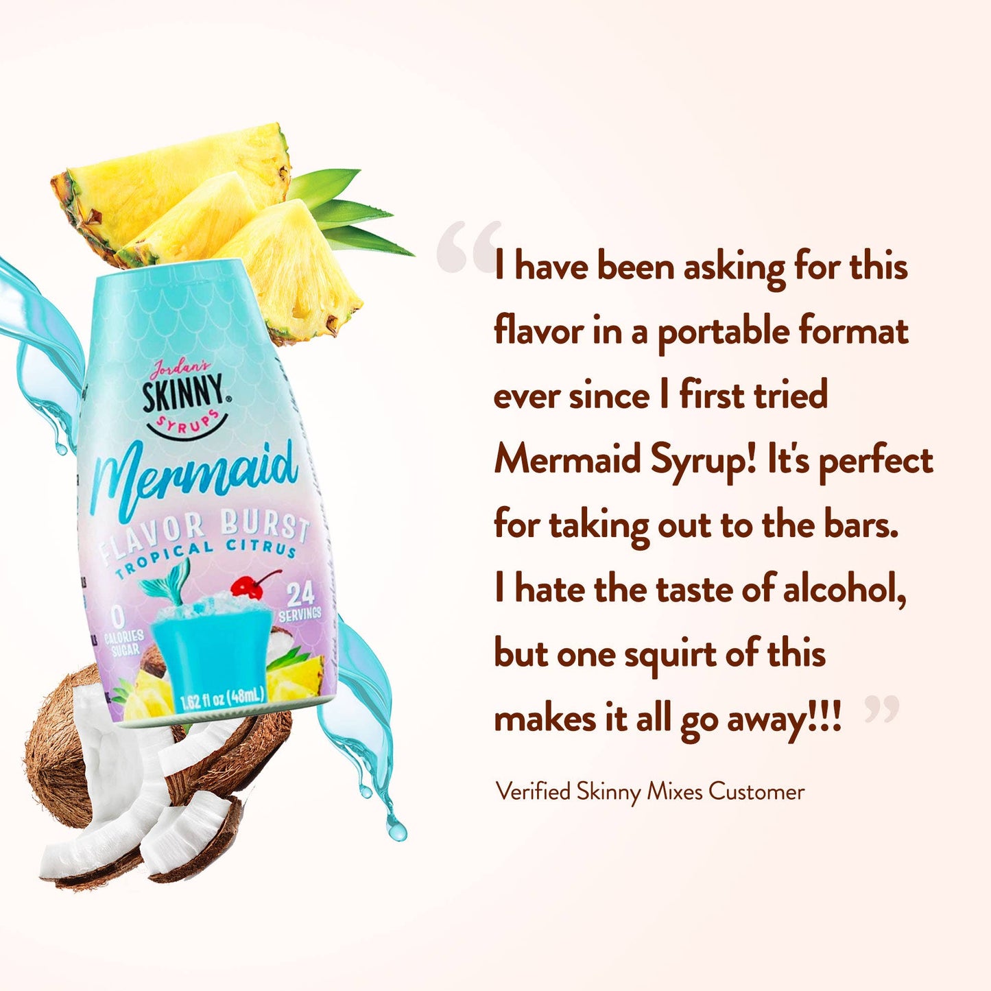 Jordan's Skinny Mixes - Flavor Burst - Sugar Free Mermaid