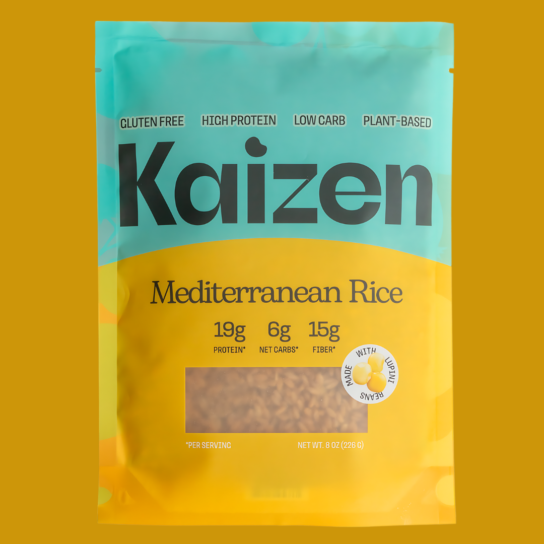 Kaizen Food Company - Mediterranean Rice High Protein - Gluten Free, 6g Low Carb