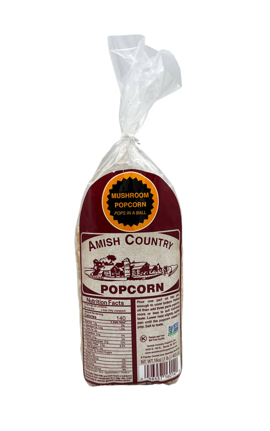 Amish Country Popcorn - 1lb Bag of Mushroom Popcorn