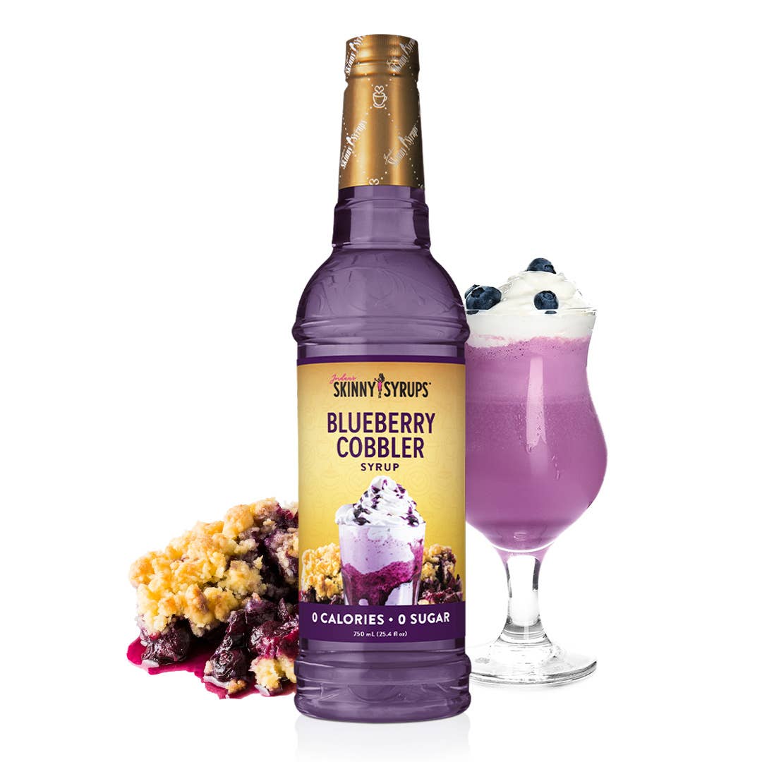 Jordan's Skinny Mixes - Sugar Free Blueberry Cobbler Syrup