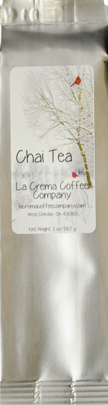 La Crema Coffee Company - 2oz Winter Cardinal Collection Drink Mix - CHAI TEA