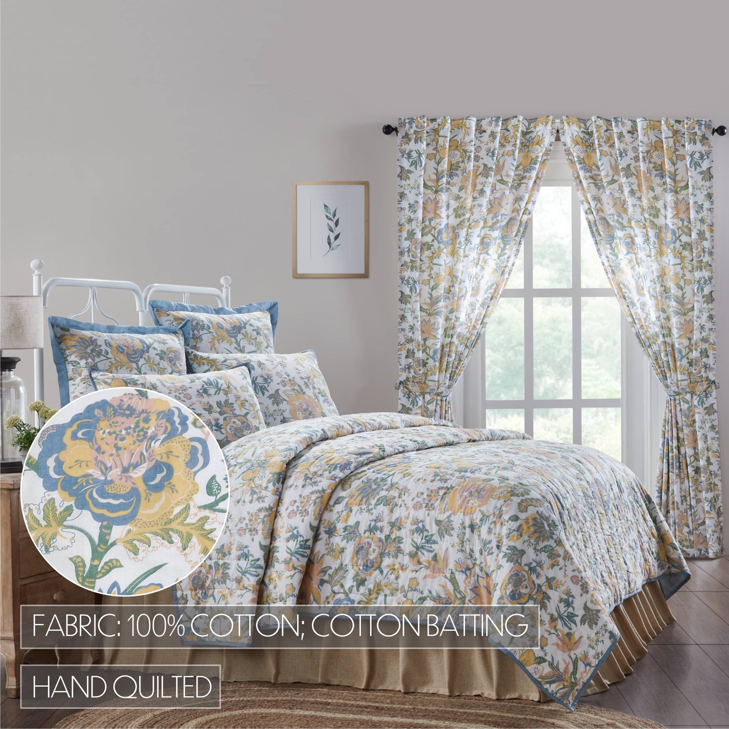 VHC Brands - Wilder Queen Quilt 90Wx90L