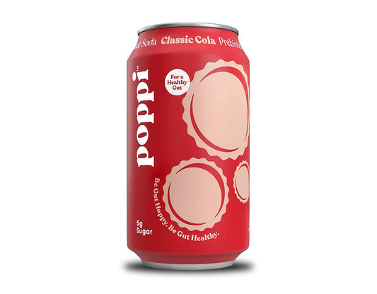 poppi - poppi, Classic Cola, A Healthy Sparkling Prebiotic Soda 12pk local pickup only